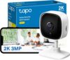 كاميرا منزلية صغيرة TP-Link Tapo C110 بدقة 2K 3MP لمراقبة الأطفال