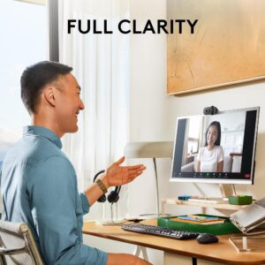 كاميرا ويب Logitech Brio 100 بدقة Full HD 1080p – جرافيت 2