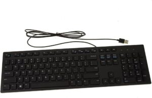 كيبورد سلكي Dell KB216 كامل الحجم – أسود