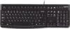 كيبورد سلكي Logitech K120 للمكتب والمنزل – أسود