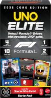 لعبة أونو إيليت فورمولا 1 UNO Elite Formula 1 2025 من Mattel