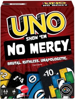 لعبة أونو نو ميرسي UNO Show 'em No Mercy من Mattel Games