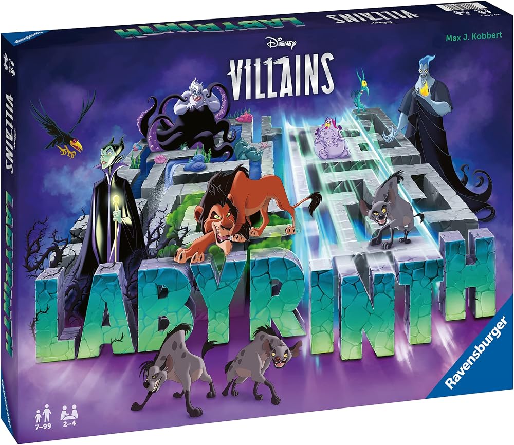 لعبة المتاهة Disney Villains Labyrinth من Ravensburger 4