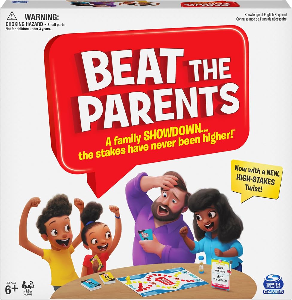 لعبة بيت ذا بيرنتس Beat The Parents من Spin Master - الأطفال ضد الأهل