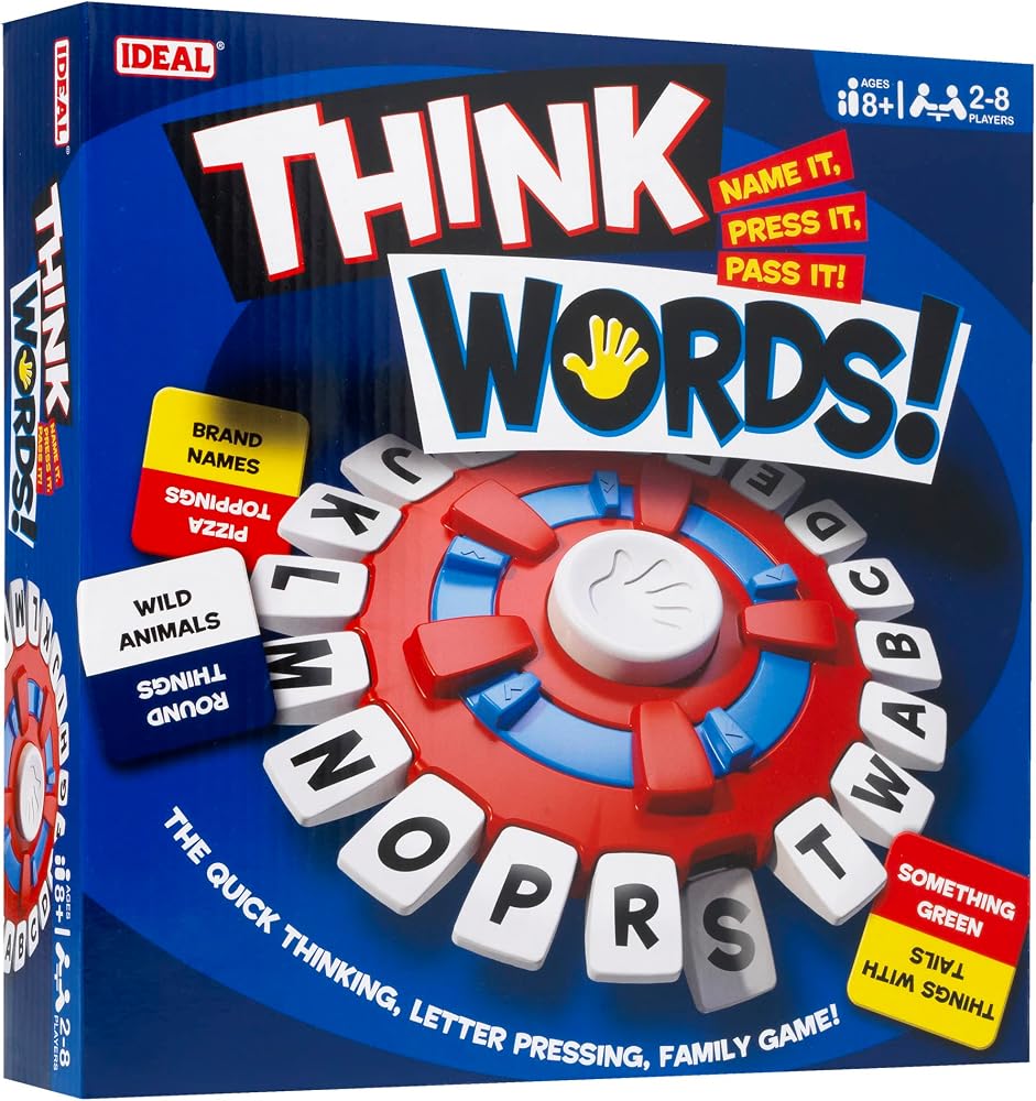 لعبة ثينك ووردز Think Words من Ideal - لعبة الكلمات السريعة