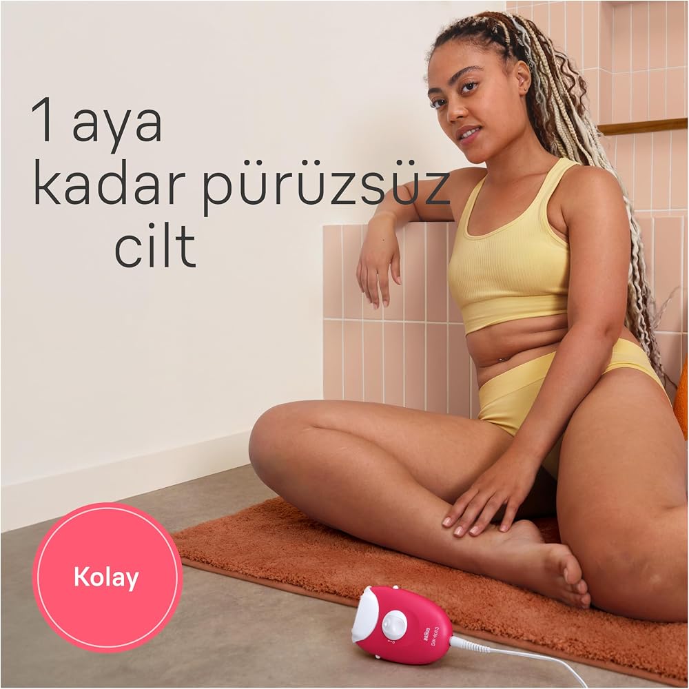 ماكينة إزالة الشعر للسيدات Braun Silk-épil 3 3-202 بإضاءة SmartLight 3