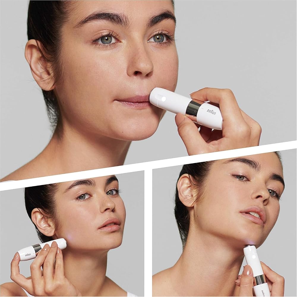 ماكينة إزالة شعر الوجه للسيدات Braun Face Mini FS1000 بإضاءة ذكية 2