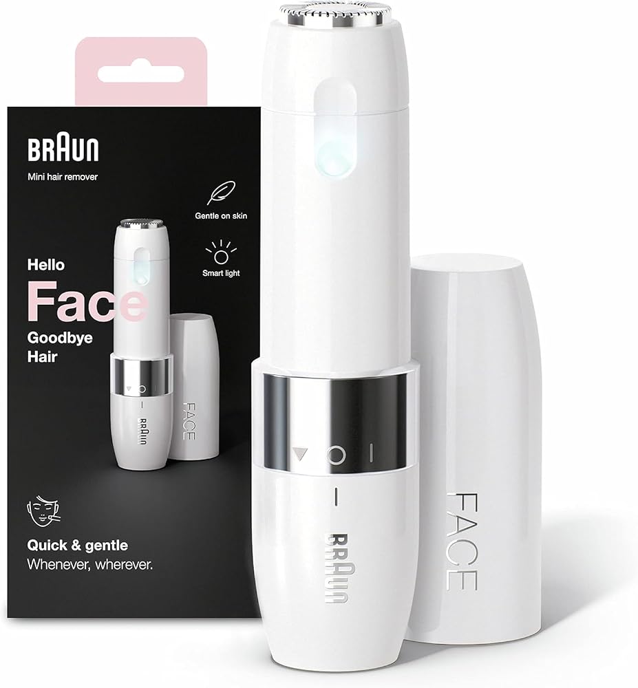 ماكينة إزالة شعر الوجه للسيدات Braun Face Mini FS1000 بإضاءة ذكية