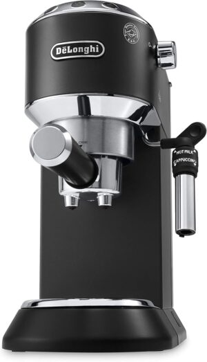 ماكينة إسبريسو De'Longhi Dedica EC685.BK بمضخة 15 بار وفوهة بخار للحليب 2