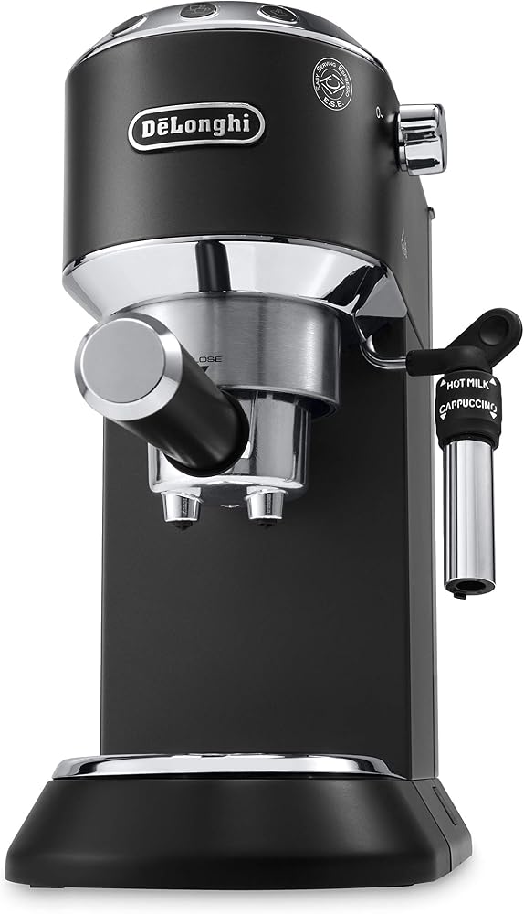 ماكينة إسبريسو De'Longhi Dedica EC685.BK بمضخة 15 بار وفوهة بخار للحليب 2