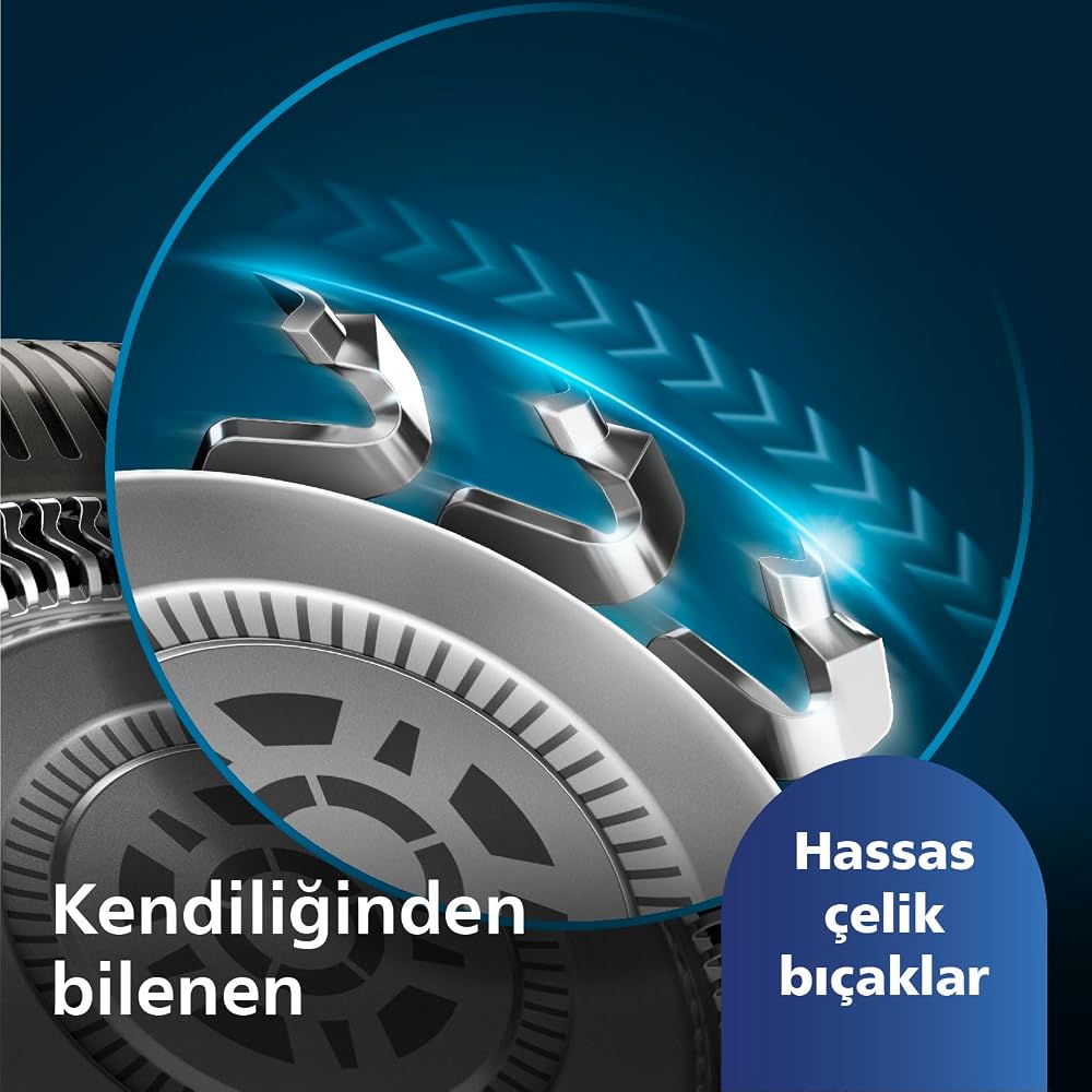 ماكينة حلاقة كهربائية Philips Series 5000 S5887/10 للحلاقة الجافة والرطبة 4