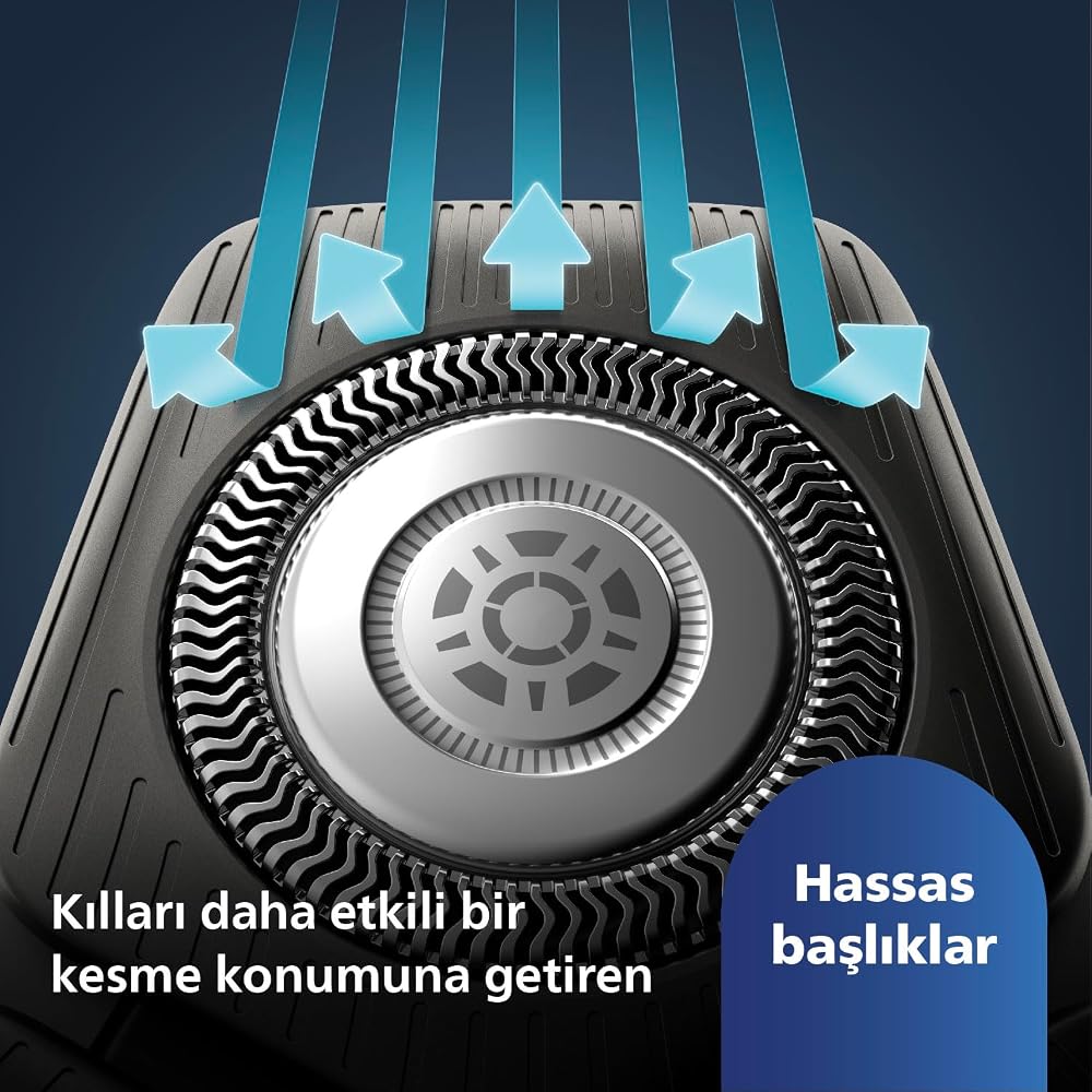 ماكينة حلاقة كهربائية Philips Series 5000 S5887/10 للحلاقة الجافة والرطبة 5