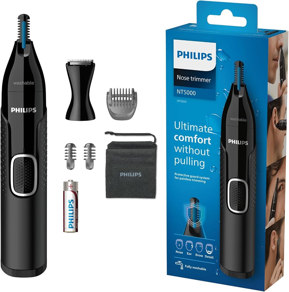 ماكينة فيليبس لشعر الأنف والأذن والحواجب Philips NT5650/16 سلسلة 5000