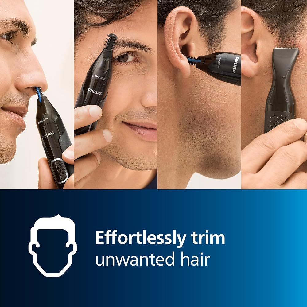ماكينة فيليبس لشعر الأنف والأذن والحواجب Philips NT5650/16 سلسلة 5000 2