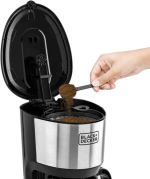 ماكينة قهوة فلتر Black+Decker DCM750S سعة 1.25 لتر 750 وات 2