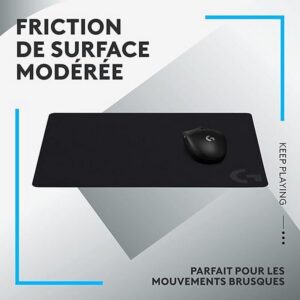 ماوس باد قماش Logitech G240 للجيمنج – 34×28 سم – أسود 2