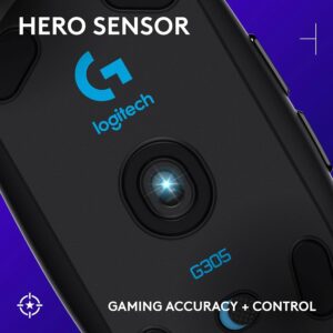 ماوس جيمنج لاسلكي Logitech G305 LIGHTSPEED – أسود 2