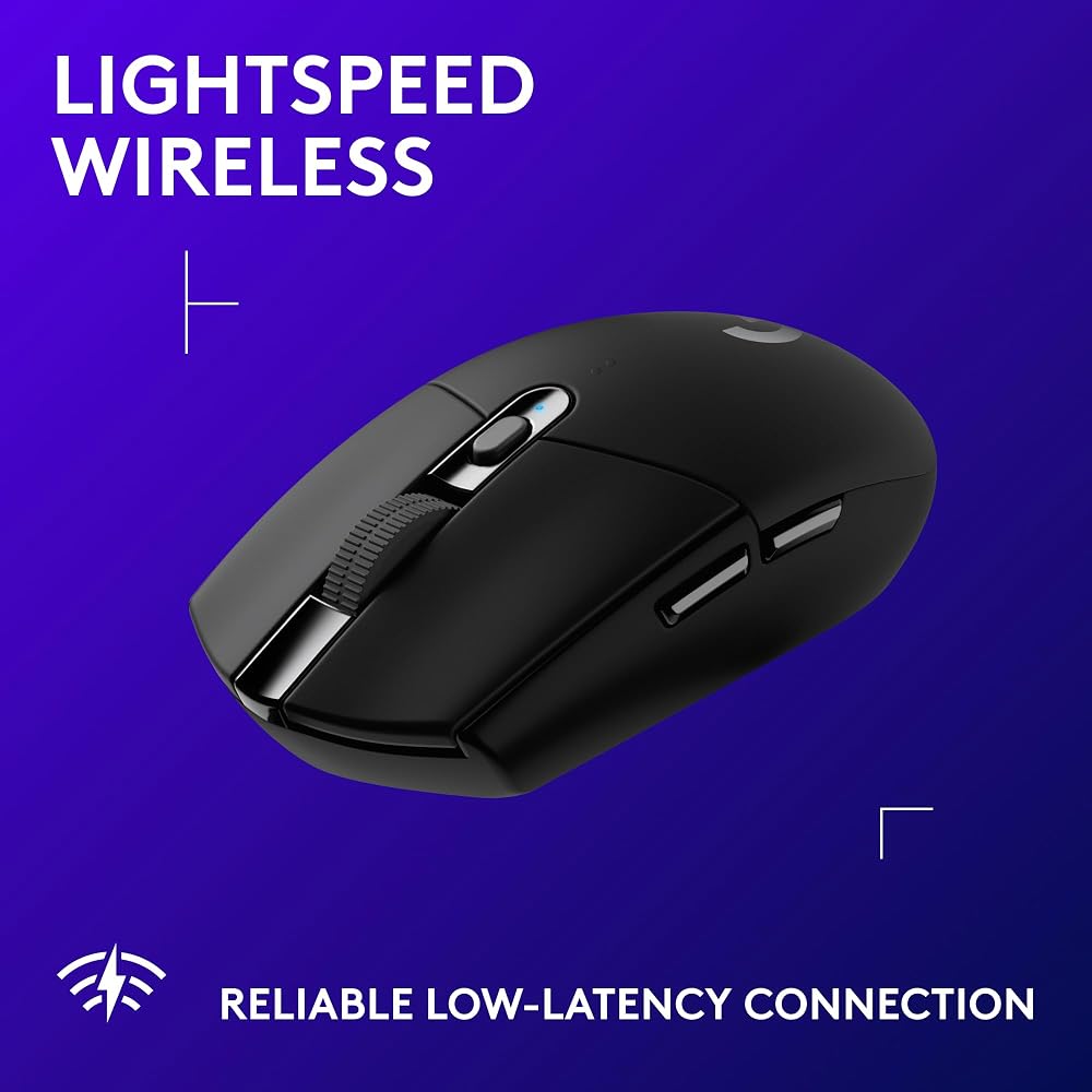 ماوس جيمنج لاسلكي Logitech G305 LIGHTSPEED – أسود 3