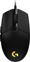 ماوس جيمنج Logitech G102 Lightsync RGB – أسود