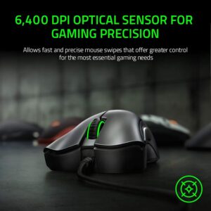 ماوس جيمنج Razer DeathAdder Essential – أسود 2