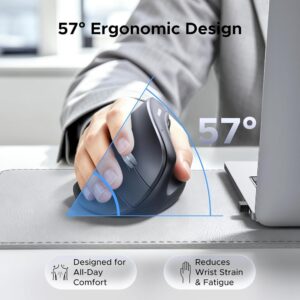 ماوس فيرتيكال مريح UGREEN 25444 – لاسلكي وبلوتوث 2