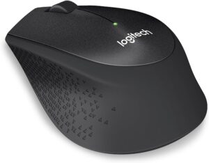 ماوس لاسلكي صامت Logitech M330 Silent Plus – أسود 2
