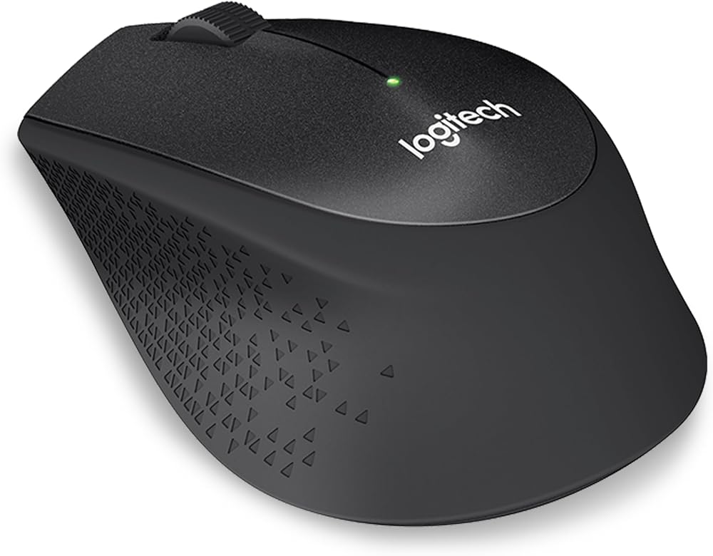 ماوس لاسلكي صامت Logitech M330 Silent Plus – أسود 2