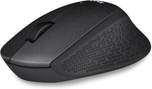 ماوس لاسلكي صامت Logitech M330 Silent Plus – أسود