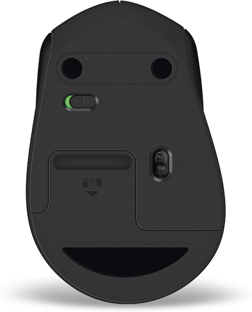 ماوس لاسلكي صامت Logitech M330 Silent Plus – أسود 5