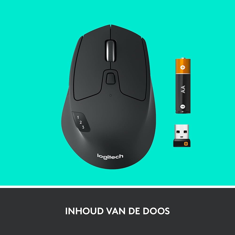 ماوس متعدد الأجهزة Logitech M720 Triathlon – أسود 3