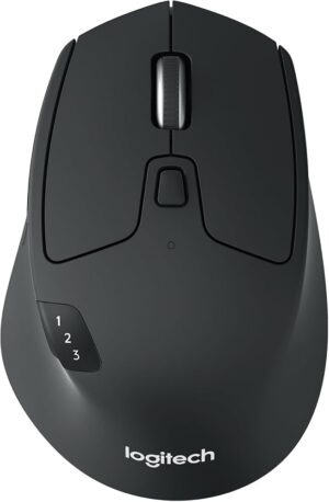 ماوس متعدد الأجهزة Logitech M720 Triathlon – أسود