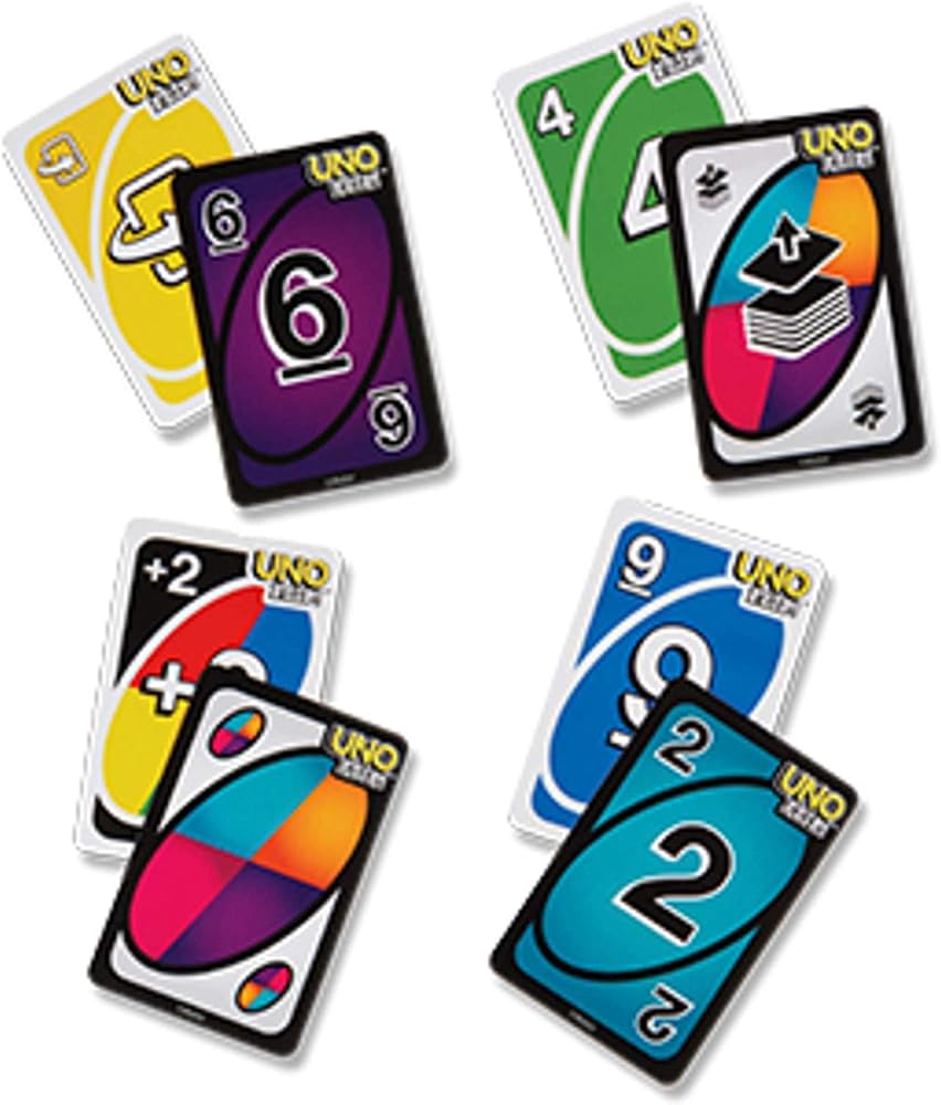 مجموعة أونو الكلاسيكية + أونو فليب UNO & UNO Flip من Mattel 4