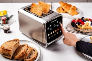محمصة خبز ذكية Nutricook NC-TS201 بشاشة لمس لشريحتين 2