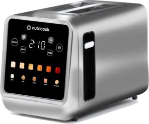 محمصة خبز ذكية Nutricook NC-TS201 بشاشة لمس لشريحتين