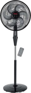 مروحة ستاند Tefal Silence Force VG4130EE صامتة مع جهاز تحكم عن بعد