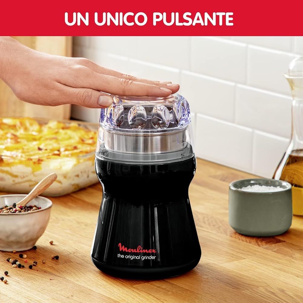 مطحنة قهوة وتوابل Moulinex AR110830 قدرة 180 وات 4