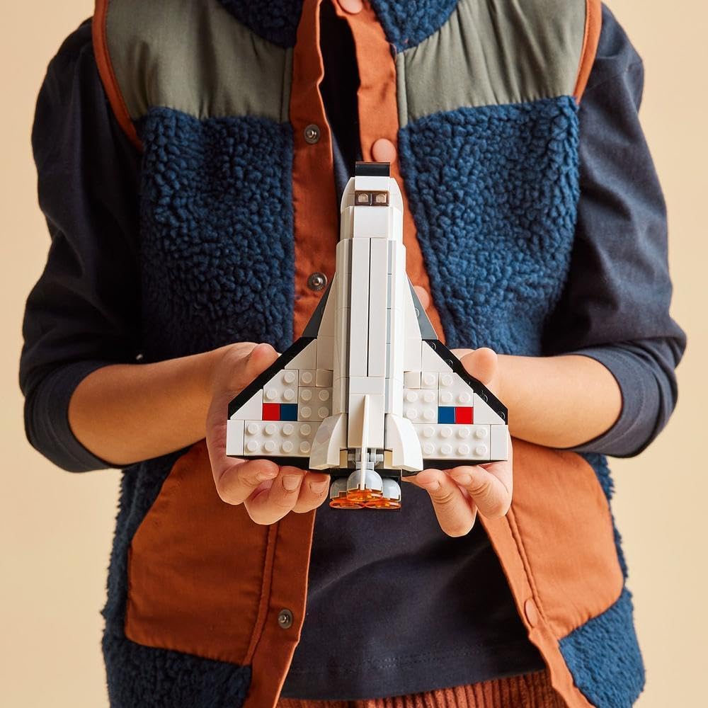 مكعبات LEGO Creator 3in1 مكوك الفضاء Space Shuttle رقم 31134 4