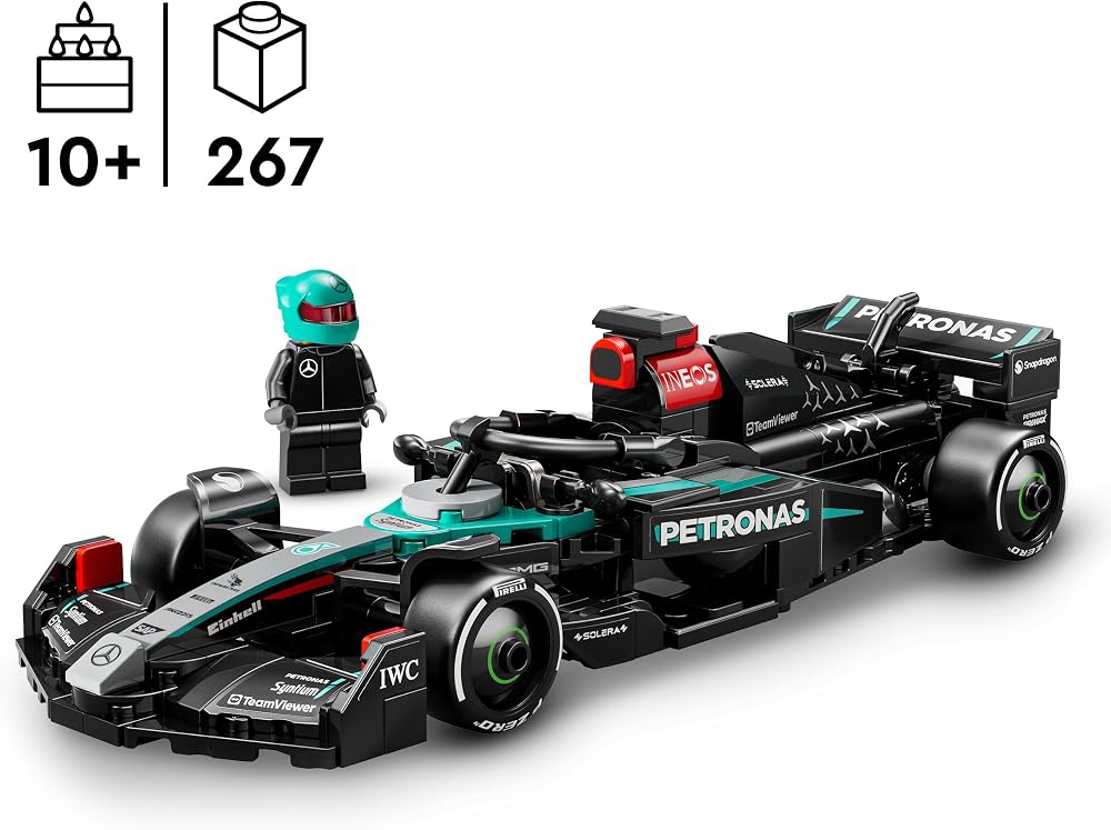 مكعبات LEGO Speed Champions سيارة Mercedes-AMG F1 W15 رقم 77244 2
