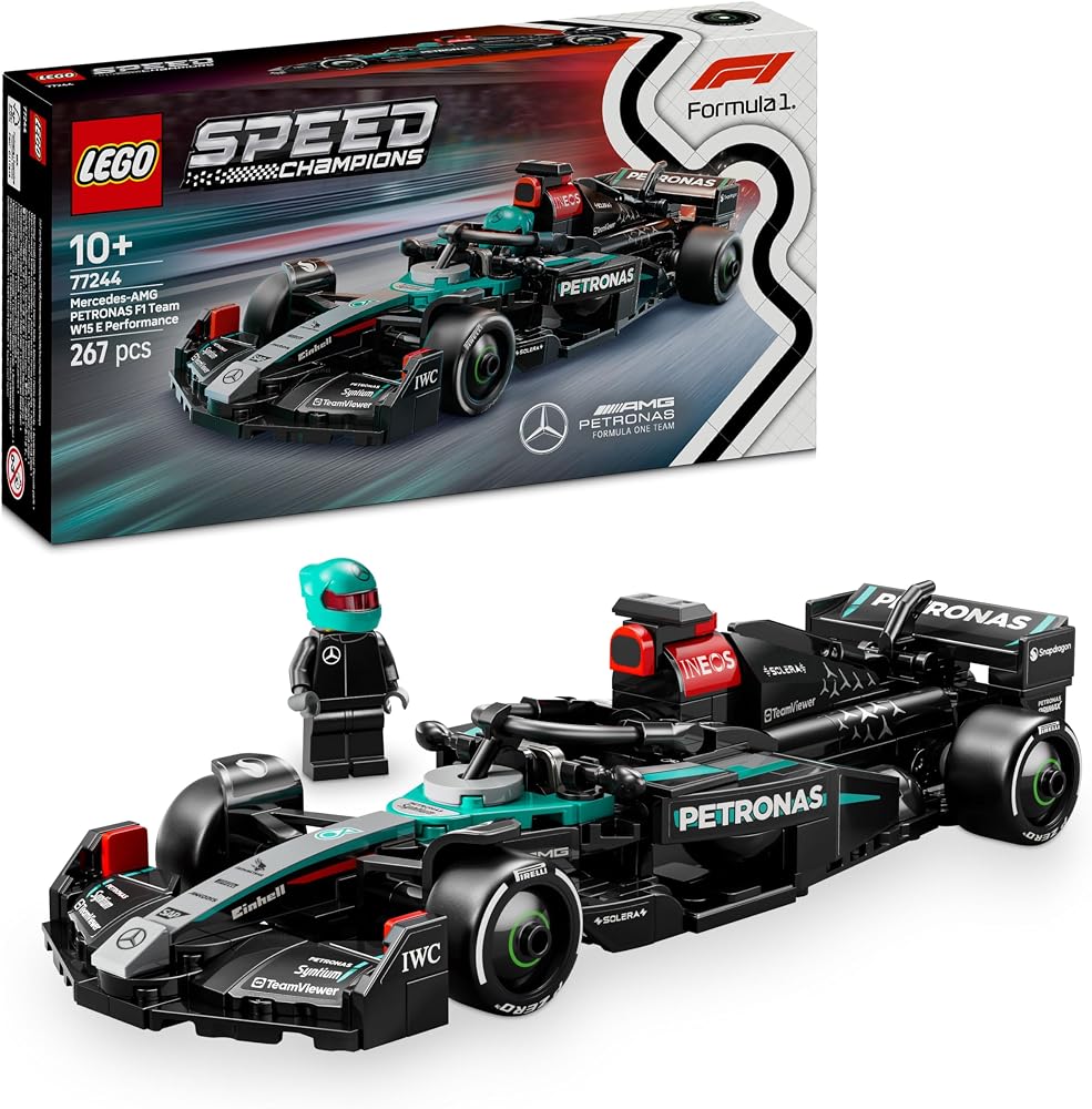 مكعبات LEGO Speed Champions سيارة Mercedes-AMG F1 W15 رقم 77244