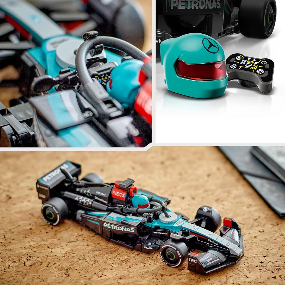مكعبات LEGO Speed Champions سيارة Mercedes-AMG F1 W15 رقم 77244 5