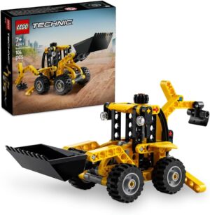 مكعبات LEGO Technic لودر حفار Backhoe Loader رقم 42197