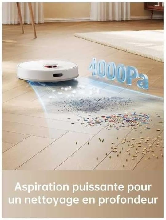 مكنسة روبوت ذكية Dreame D9 Max بملاحة ليزر للكنس والمسح 2