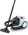 مكنسة كهربائية بدون أكياس Bosch Serie 4 ProHygienic BGS21WHYG بقدرة 2000 W