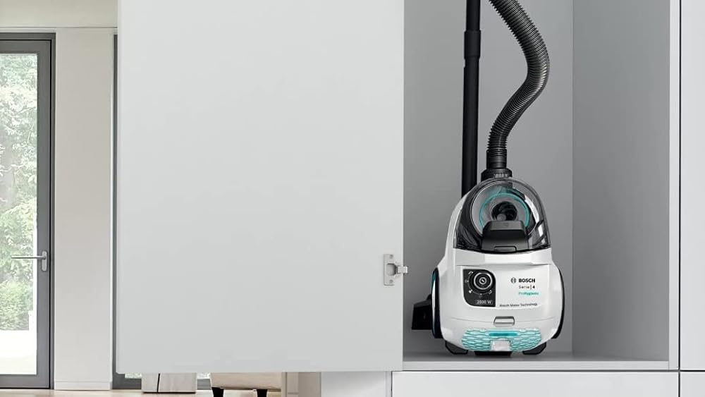 مكنسة كهربائية بدون أكياس Bosch Serie 4 ProHygienic BGS21WHYG بقدرة 2000 W 5