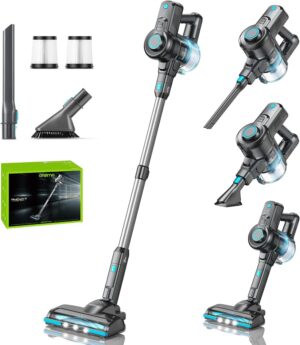 مكنسة لاسلكية عمودية Oraimo OSV-102B ببطارية قابلة للفصل