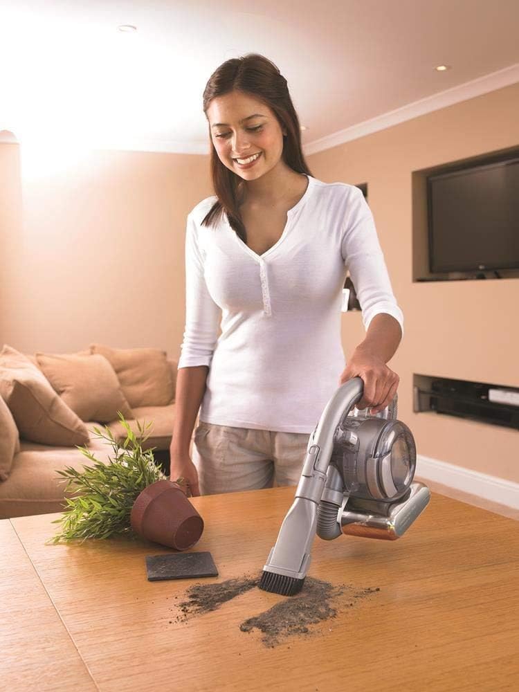 مكنسة يدوية لاسلكية Black+Decker Dustbuster Flexi PD1820LF بخرطوم مرن 5