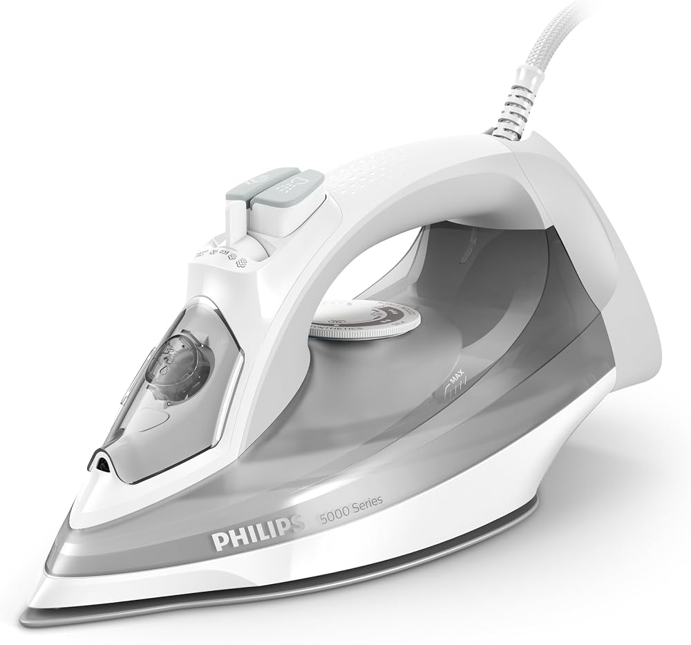 مكواة بخار Philips 5000 Series DST5010/10 بقاعدة SteamGlide Plus