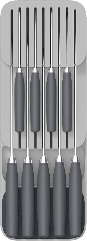 منظم سكاكين للدرج Joseph Joseph DrawerStore Compact رمادي 2