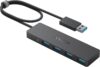 موزع USB 3.0 من Anker بأربعة منافذ Ultra Slim – كابل 60 سم
