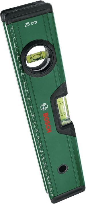 ميزان ماء Bosch بطول 25 سم بفقاعتين فلوريسنت - موديل 1600A032V5